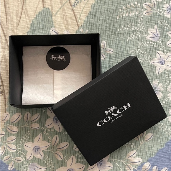 Coach Black Watch Storage Box - Picture 2 of 3